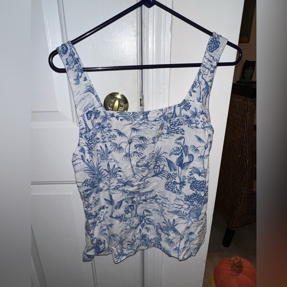 Women’s small nature, print tank top - Picture 2 of 2